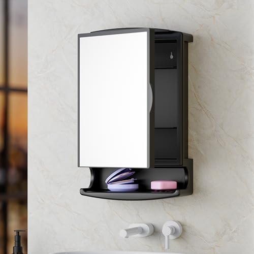 Istar Bathroom Cabinet With Mirror Multipurpose St