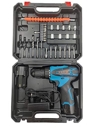 Izom 12v Cordless Drill Set(set Of 38 In Blow Moul
