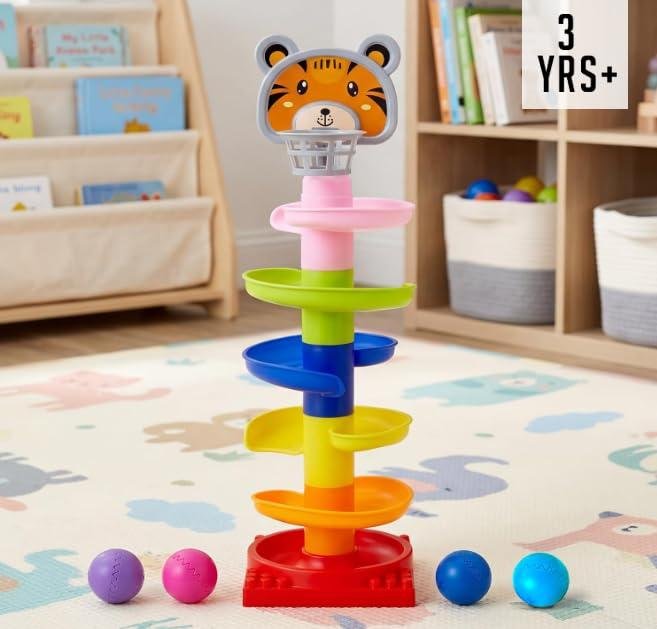 Jam Honey Rolling Swirling Ramp Drop Toy For 