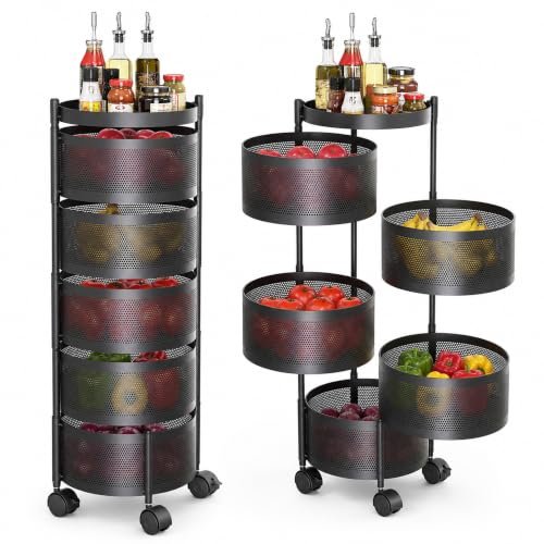 Jd Fresh 360 Rotating Kitchen Trolley With Wh