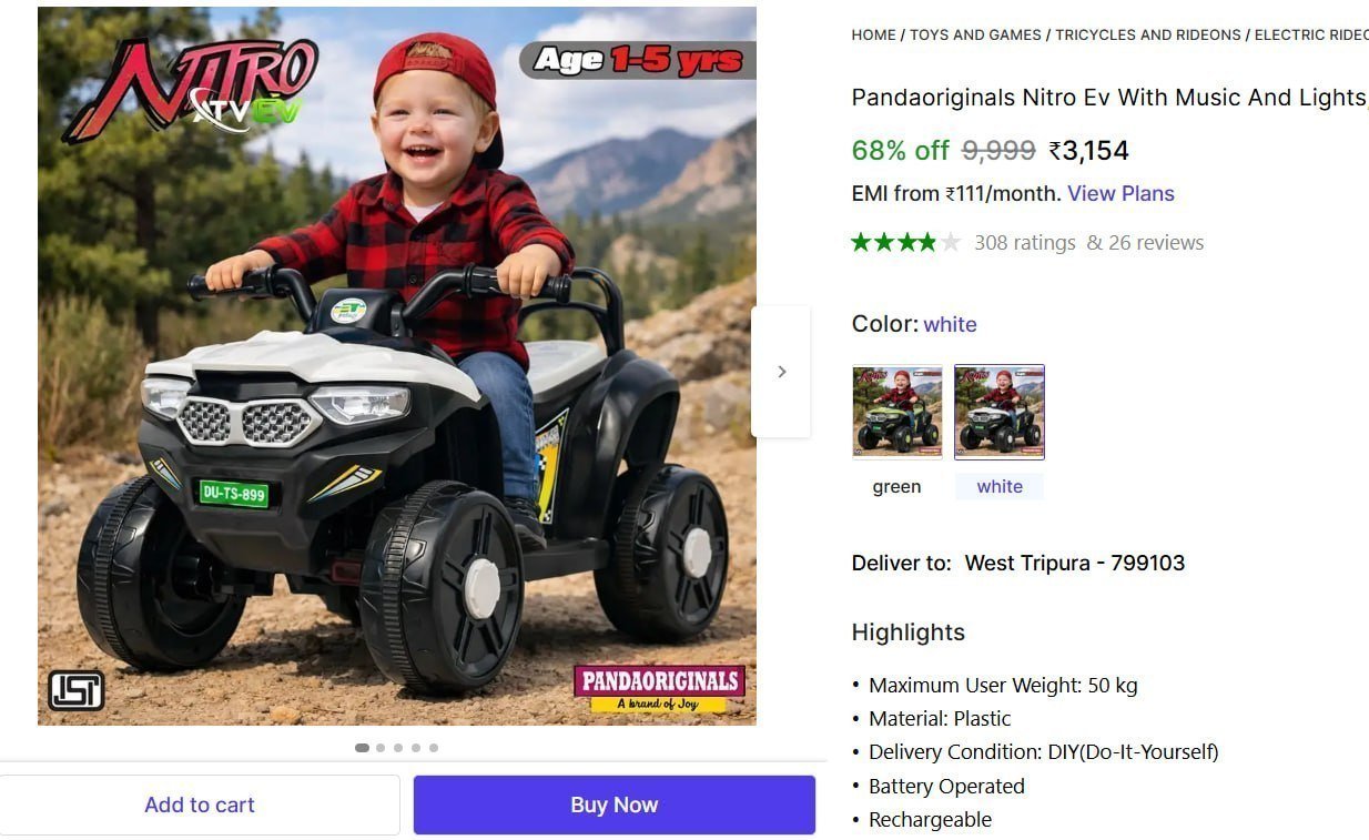 Jeep Battery Operated Ride On (multicolor) 31