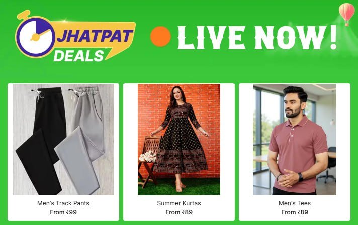 Jhatpat Deals Live