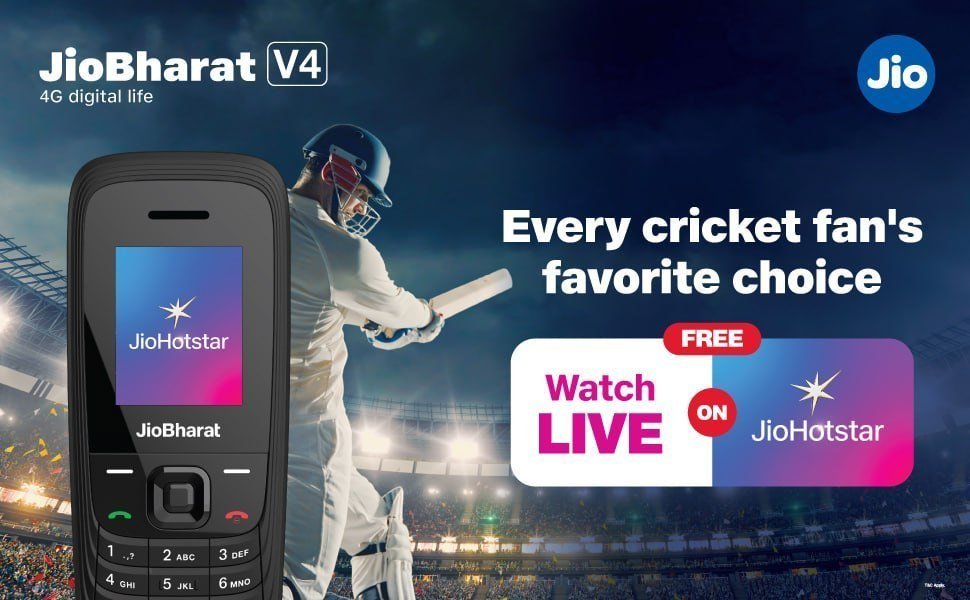 Jio Jiobharat V4 4g Keypad Phone 899