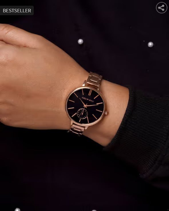 Joker Witch Analogue Watch With Contrast Dial