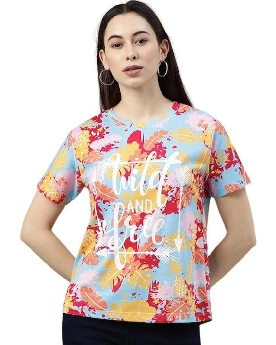 Juneberry 100 Pure Cotton Regular Fit All Over Pri