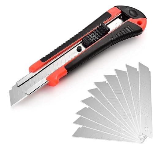 Kabeer Art Heavy Duty 18 Mm Cutter Set With 1