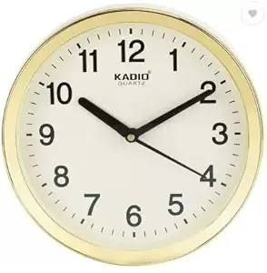 Kadio Analog 20 Cm X 20 Cm Wall Clock At Rs 1