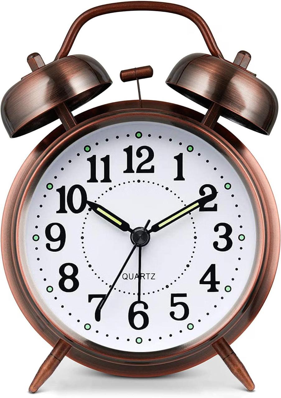 Kadio Loud Alarm Clock For Heavy Sleeper 4 In