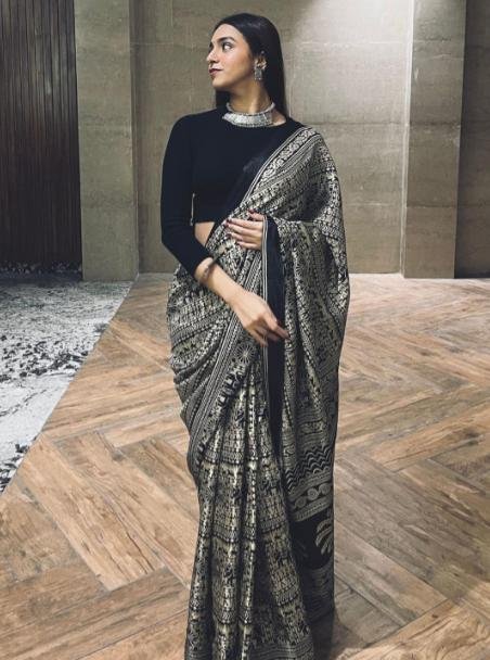 Kalini Ethnic Motifs Printed Saree 450