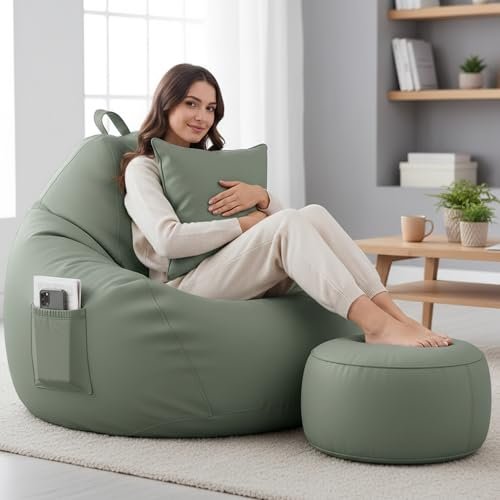 Kam S Lieu 5xl Bean Bag Combo With Footrest C