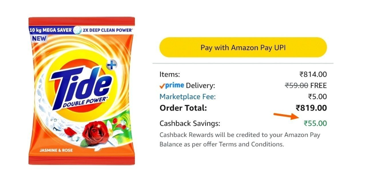 Kg Tide Detergent 764collect - Then Buy - Pay