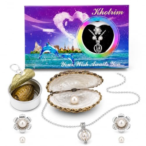 Khotrim Love Wish Pearl Kit With Necklace Earrings