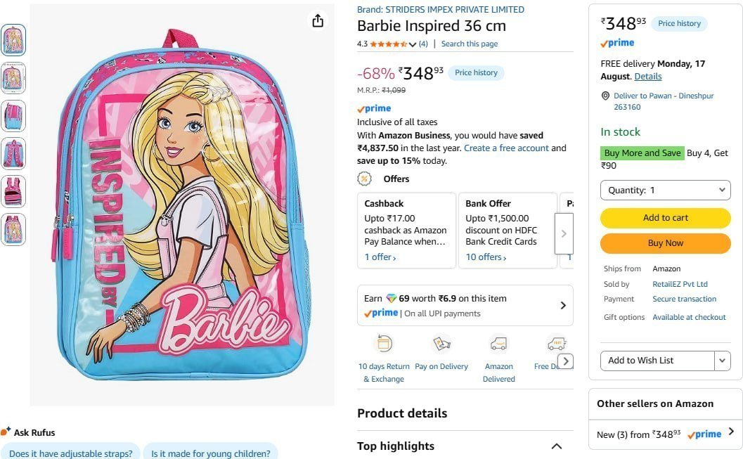 Kids Bag 348