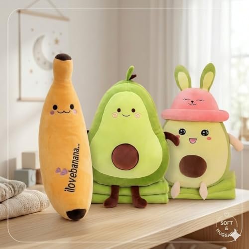 Kids Bubble 3 Pcs 40x40x40 Cm Velvet Fur Cush