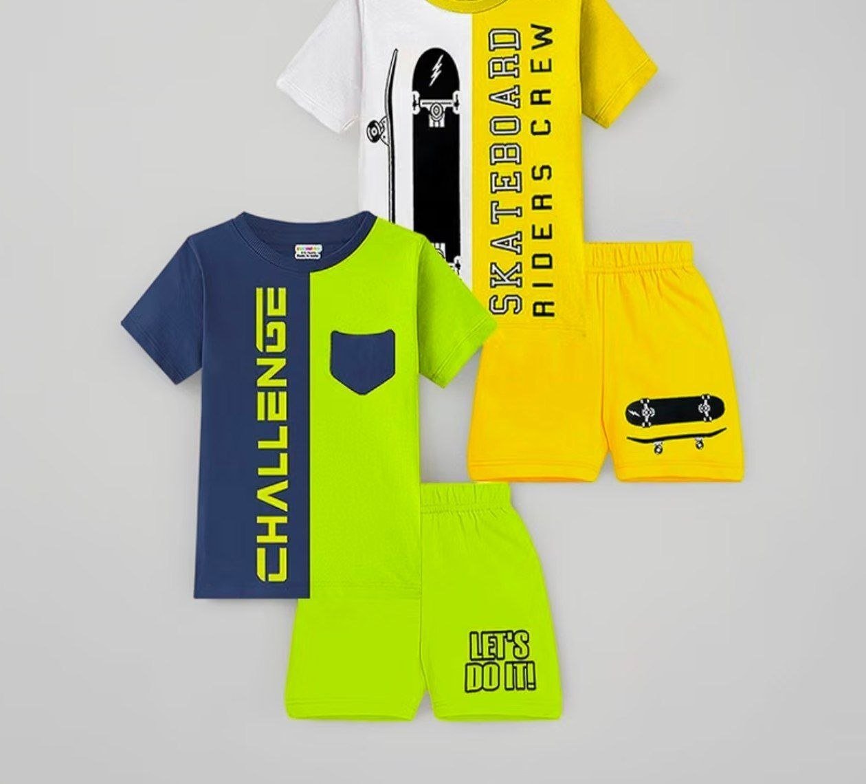 Kids T Shirt And Shorts Set At Rs 347