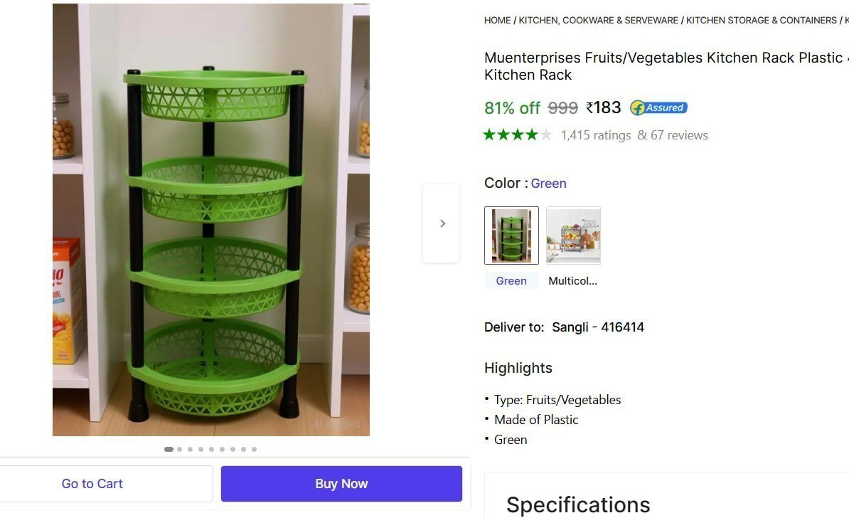 Kitchen Rack 183