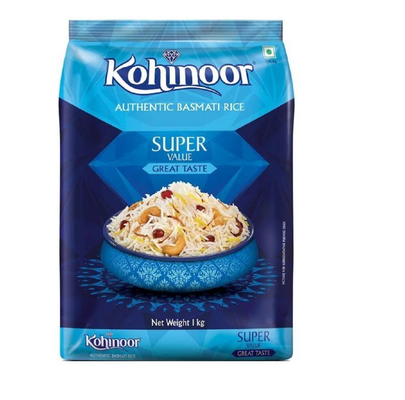 Kohinoor Super Value Basmati Rice 1 Kg Authen