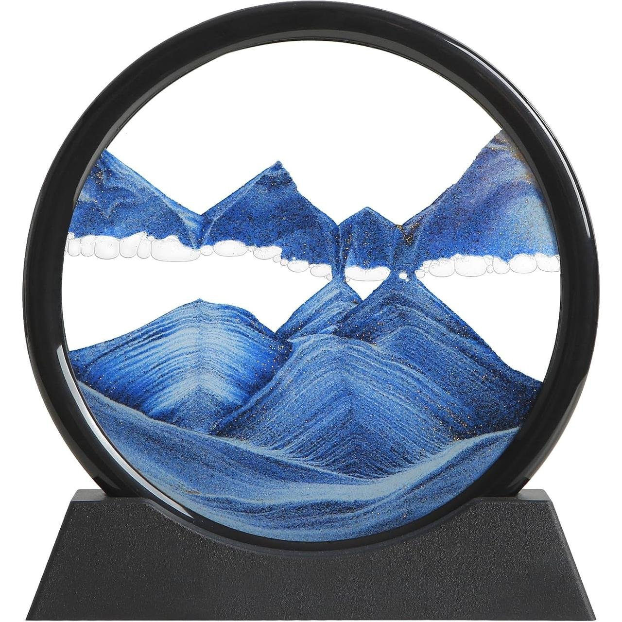 Kpnuwn Moving Sand Art Liquid Motion 3d Deep Sea Sandscape Color Quicksand
