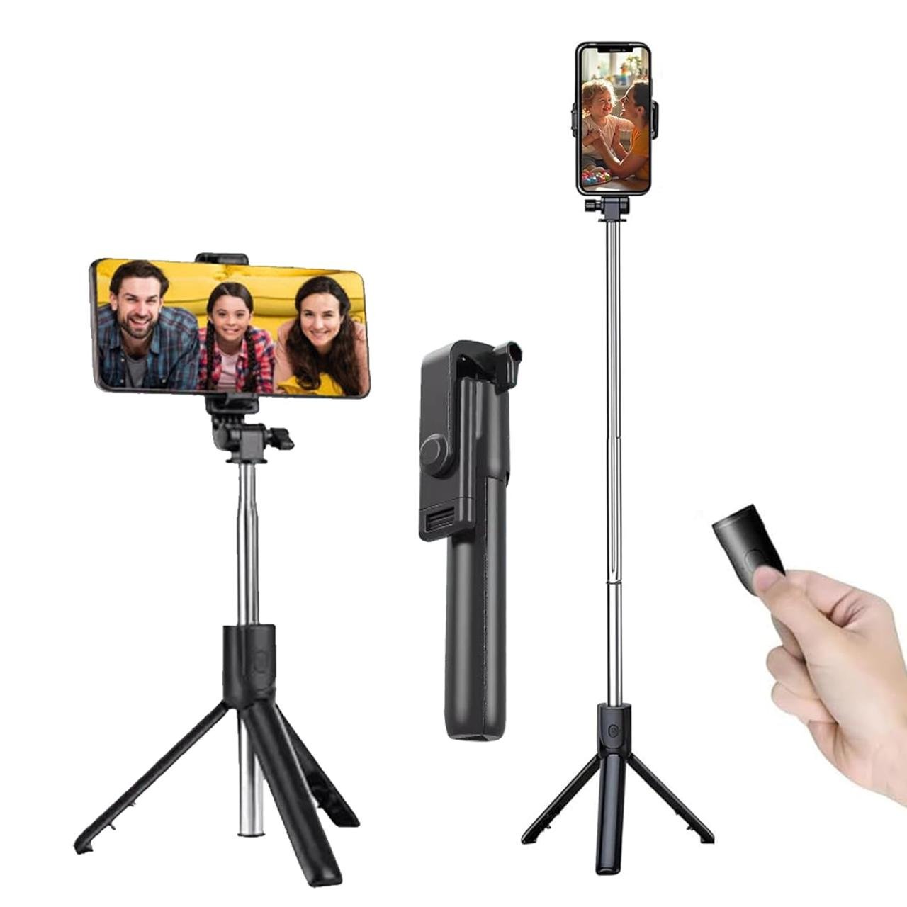 Kratos Selfie Stick With Tripod Stand Extenda