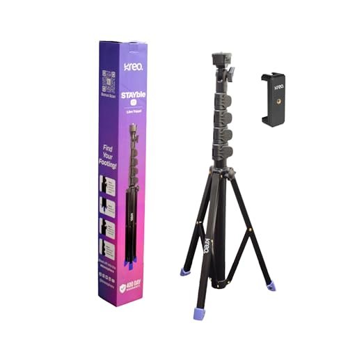 Kreo Stayble Tripod Stand With Mobile Phone Holder