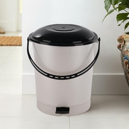 Kuber Industries 10 Ltr Plastic Dustbin For H