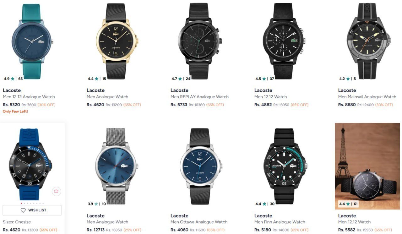 Lacoste Men L33-x Analogue Watch More From 3597