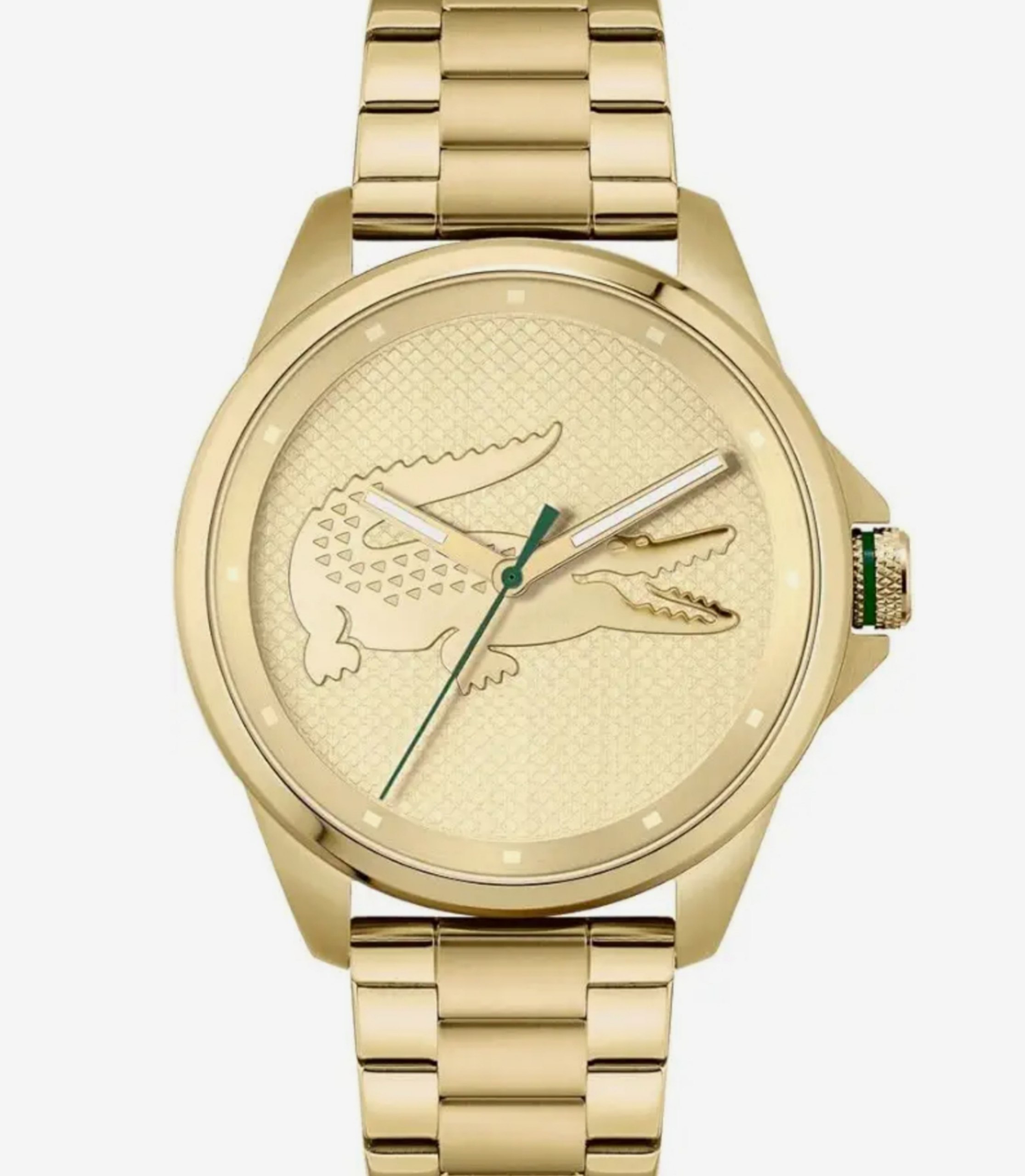 Lacoste Men S Le Croc Qtz Basic Champagne Round Di