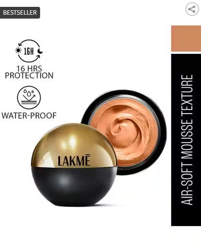 Lakm Xtraordin-airy Mattereal Mousse Foundati