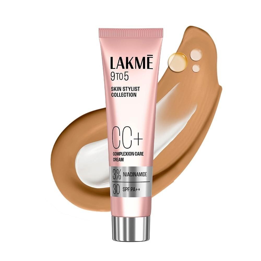 Lakme 9 To 5 Cc Cream Almond With 3 Niacinamide Co