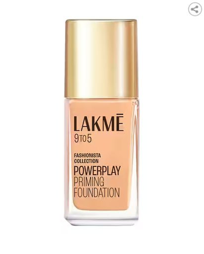Lakme 9 To 5 Powerplay Priming Foundation Spf