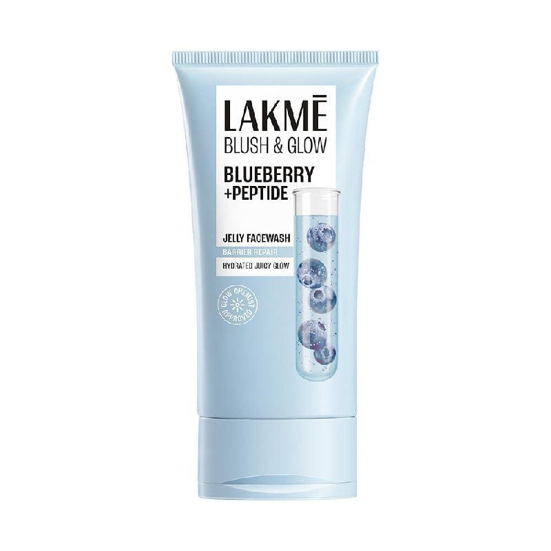 Lakme Blush Glow Blueberry Peptide Gentle Jelly Fa