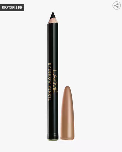 Lakme Eyebrow Pencil Black (2 G) 54 Mrp 99 45