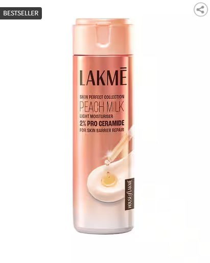 Lakme Peach Pro Ceramide Moisturizer (60 Ml) 
