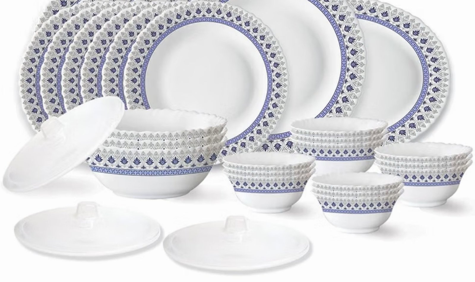 Larah By Borosil Dinner Set 31pcs 1647