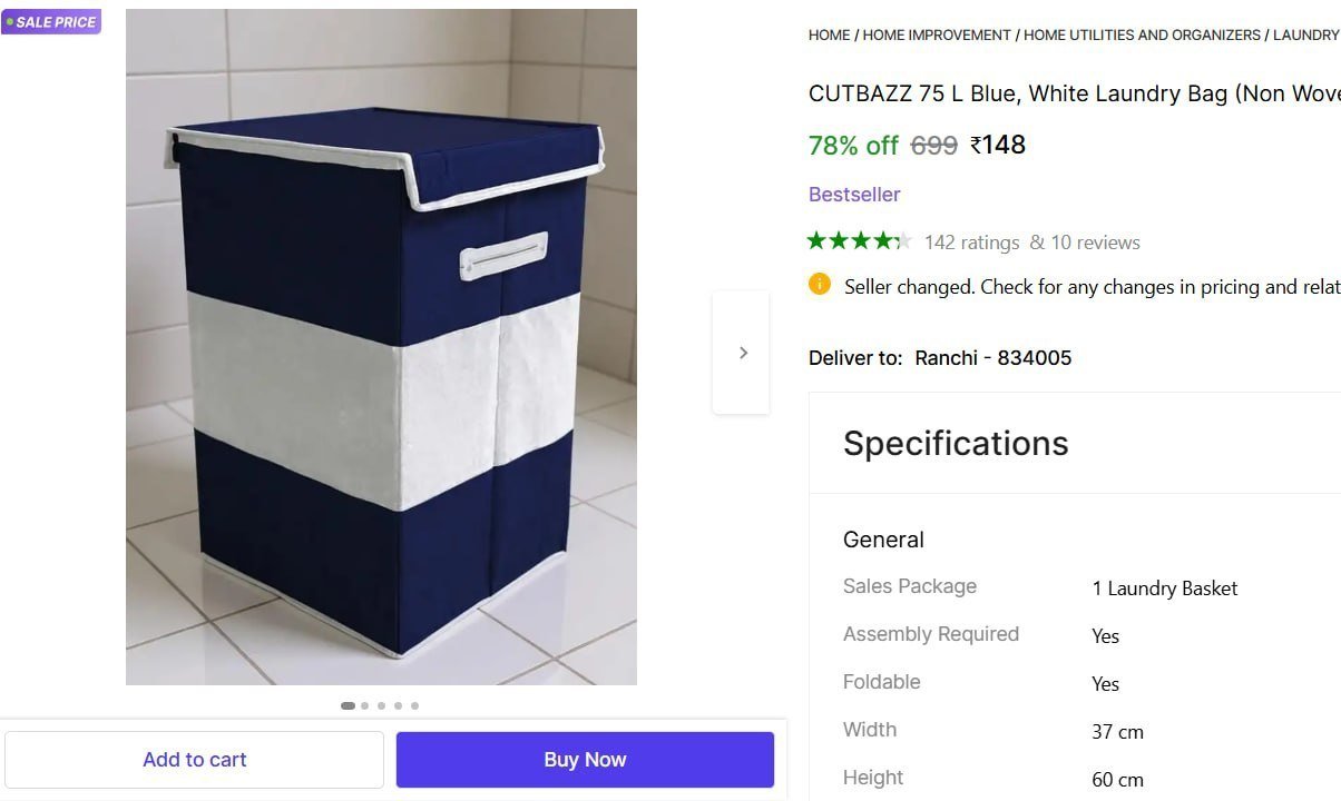 Laundry Bag 148