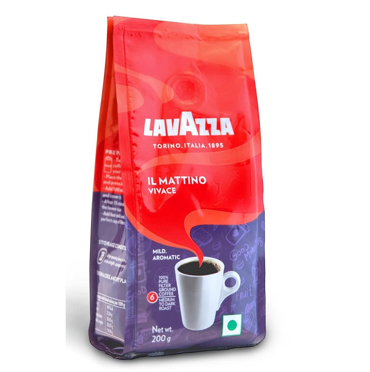 Lavazza Il Mattino Vivace - Pack Of 2 Pouch 2