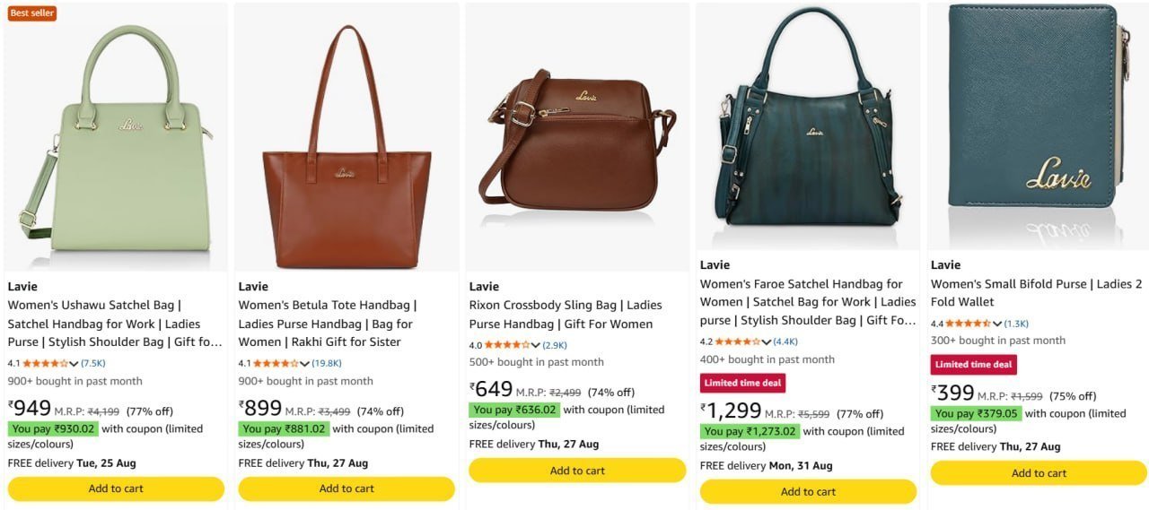 Lavie Handbag 80