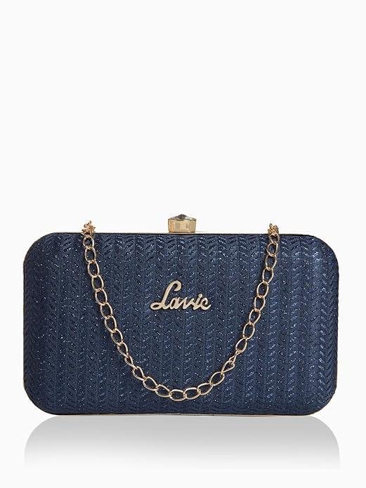 Lavie Women S Sparkle Framed Clutch Ladies Purse H