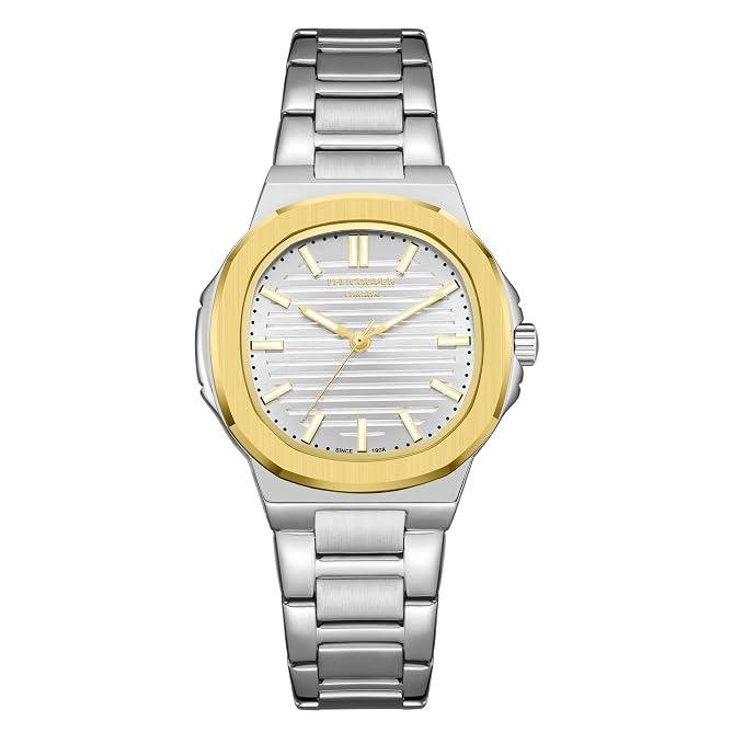 Lee Cooper Analog Silver Square Dial Women S 