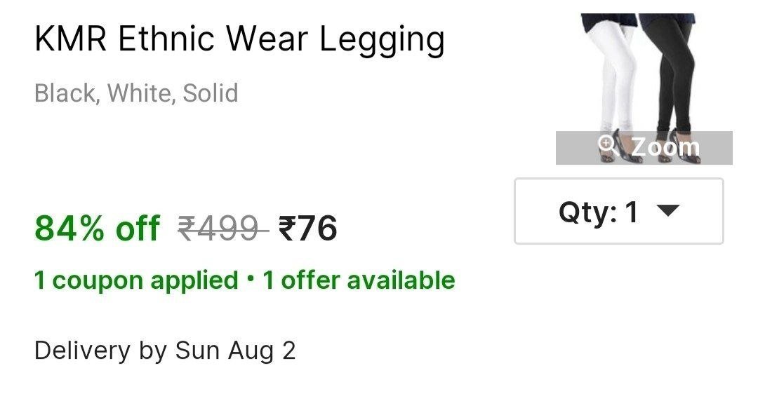 Leggings Pack Of 2 76