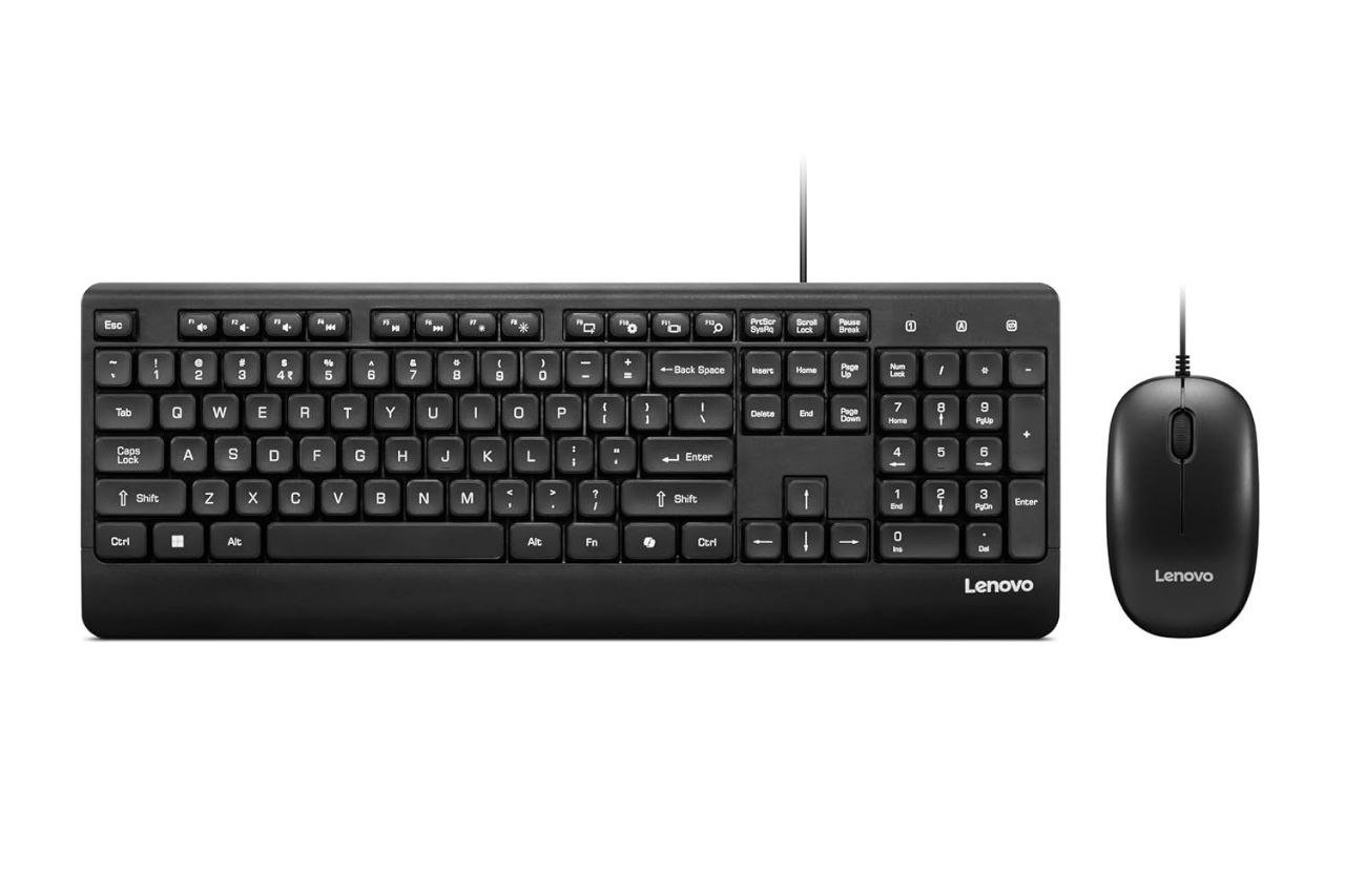 Lenovo 110 Keyboard Mouse Wired Combo 699