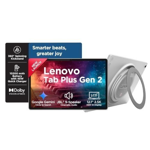 Lenovo Tab Plus Gen 2 With Jbl 9-unit Speaker