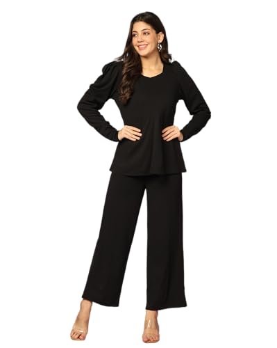 Leriya Fashion Co-ord Set For Women Black 568 Mrp 