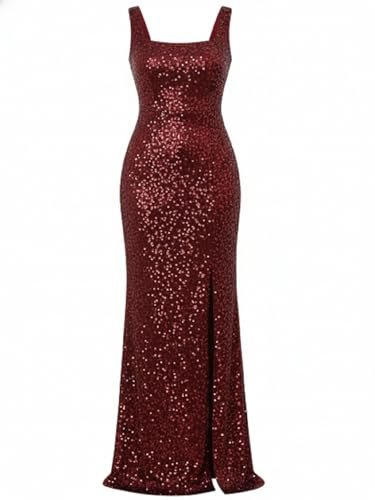 Leriya Fashion Sequin Dress For Women Black R