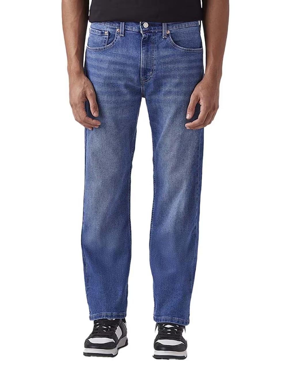 Levi S Men 505 Straight Fit Mid-rise Jeans 1 155