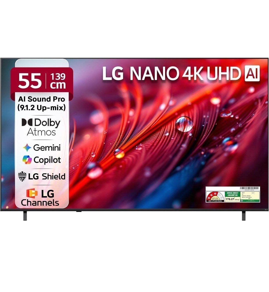 Lg 139 Cms (55 Inches) Nu87 Ai Series Nano 4k