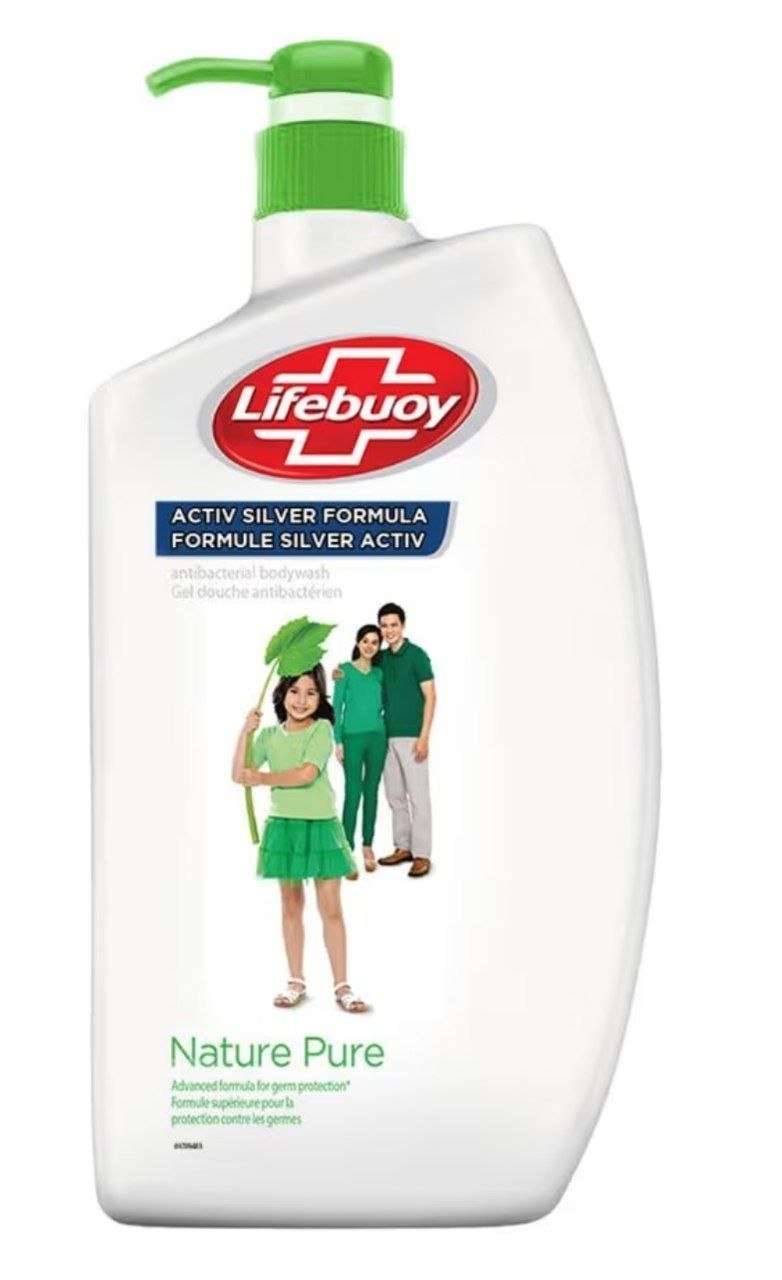 Lifebuoy Body Wash Nature Pure 1l Natural Cle