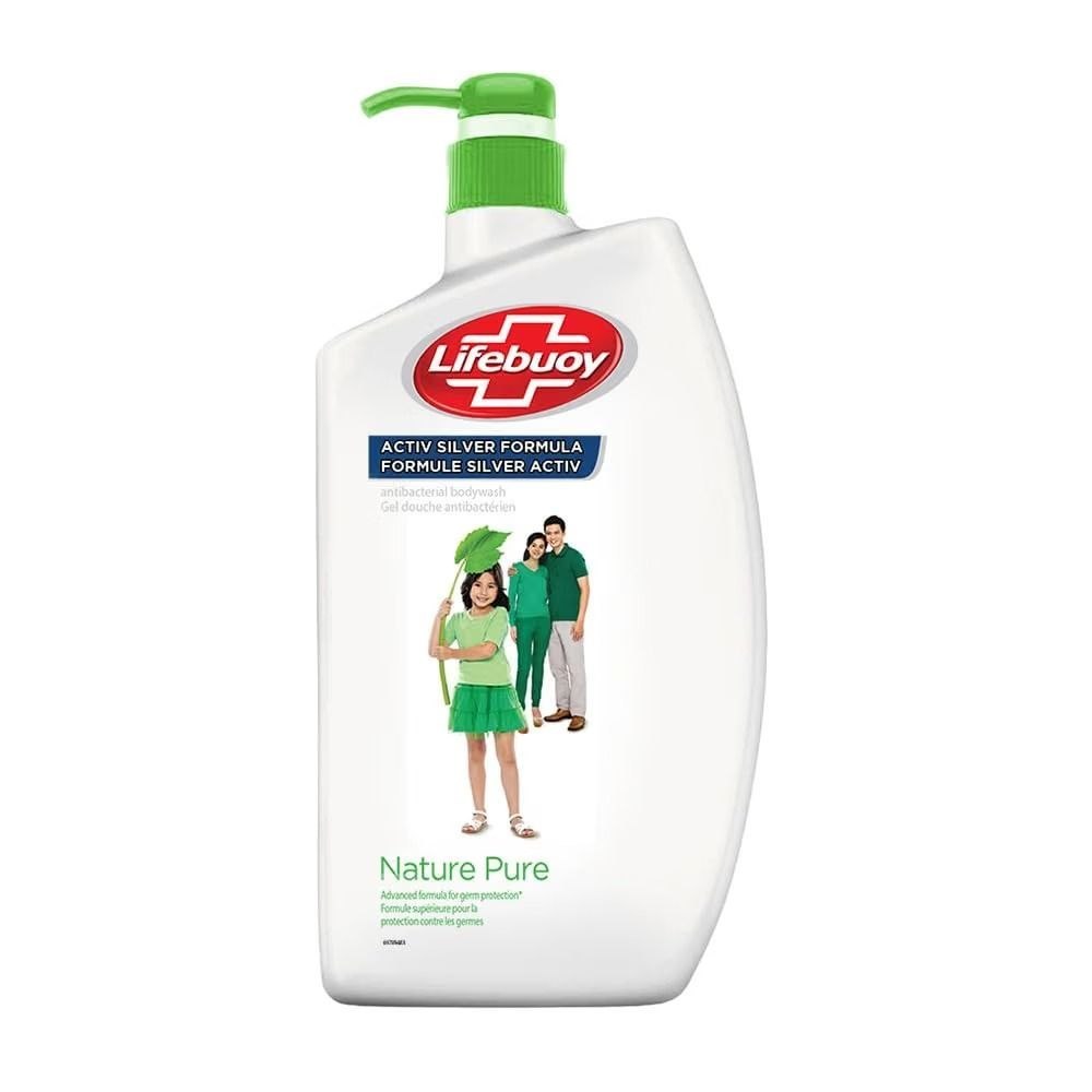 Lifebuoy Body Wash Nature Pure 1l Natural Cleanlin