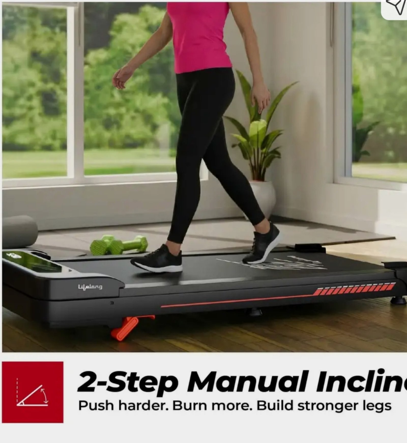 Lifelong 3 Hp Walking Pad 7999