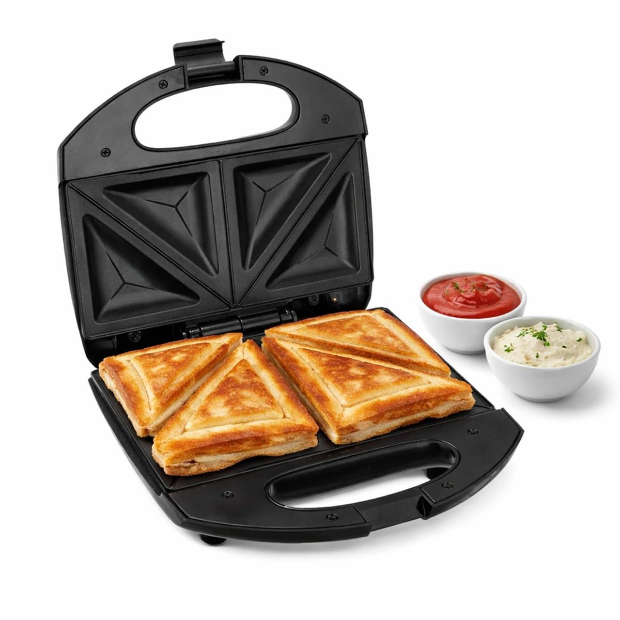 Lifelong 750w 4-slice Sandwich Maker For Grilling 